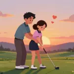 8 Adorable Golf Couple Cartoon Ideas for Custom Gifts