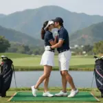 9 Creative Golf Couple Pictures You Need to Take This Season