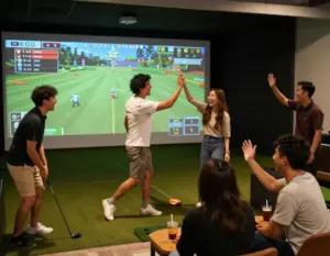 Read more about the article 9 Benefits of Indoor Virtual Golf You’re Probably Missing Out On