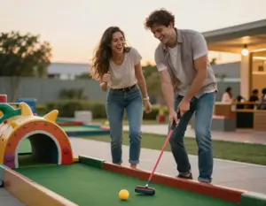Read more about the article 8 Reasons a Couple Mini Golf Date is the Perfect Night Out