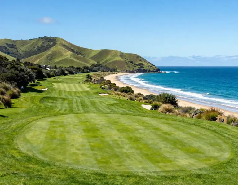 Featured Tara Iti New Zealand Coastal Golf Course Panoramic Hill Views